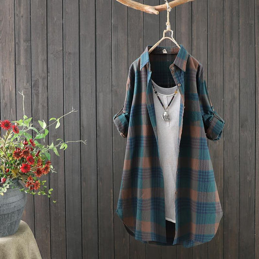 Yanaika Blouse | Blouse en lin à manches longues