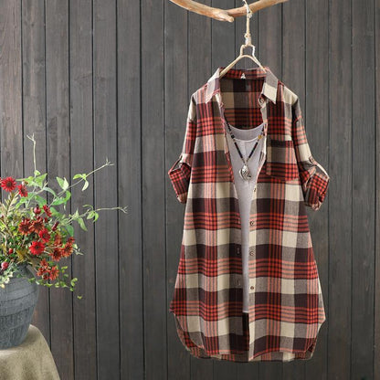 Yanaika Blouse | Blouse en lin à manches longues