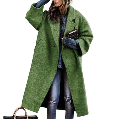 Milla - long manteau de laine chaud dans des couleurs ravissantes