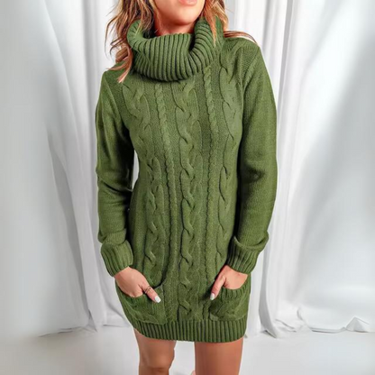 Mireille - Comfotbale Robe col rond Pull