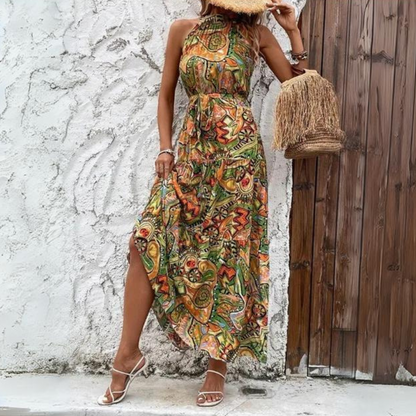 Laurian - Robe dos nu élégante de style boho