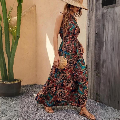 Laurian - Robe dos nu élégante de style boho