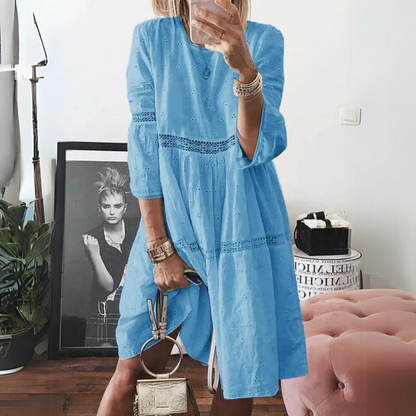 Nyssa - Robe à broderie élégante