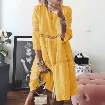 Nyssa - Robe à broderie élégante