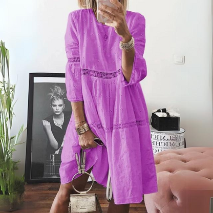 Nyssa - Robe à broderie élégante