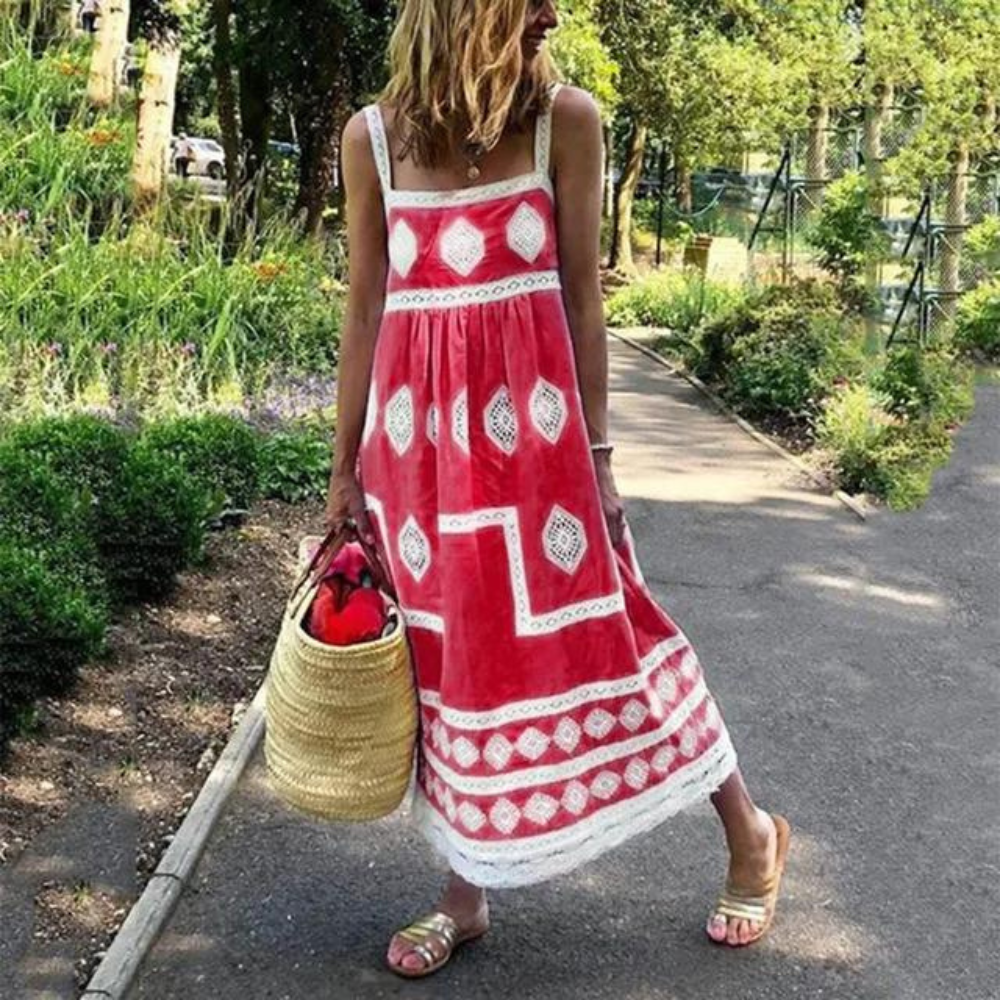 Rowan - Robe vintage sans manches