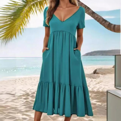 Shirley - Robe longue élégante