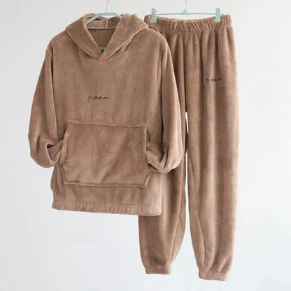Monique - Ensemble en polaire douillet pour femme chaud, doux et confortable