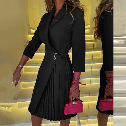 Maelle – Robe Blazer Élégante