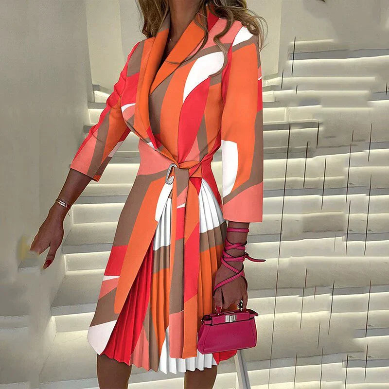 Maelle – Robe Blazer Élégante