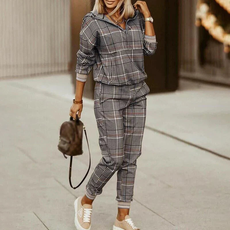 Elisa - Ensemble de Survêtement Stylé 2 Pièces pour Femme