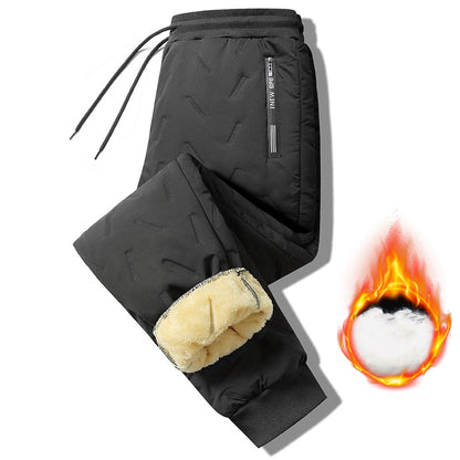 Jens | Pantalon de jogging chaud et épais en laine d'agneau pour femme