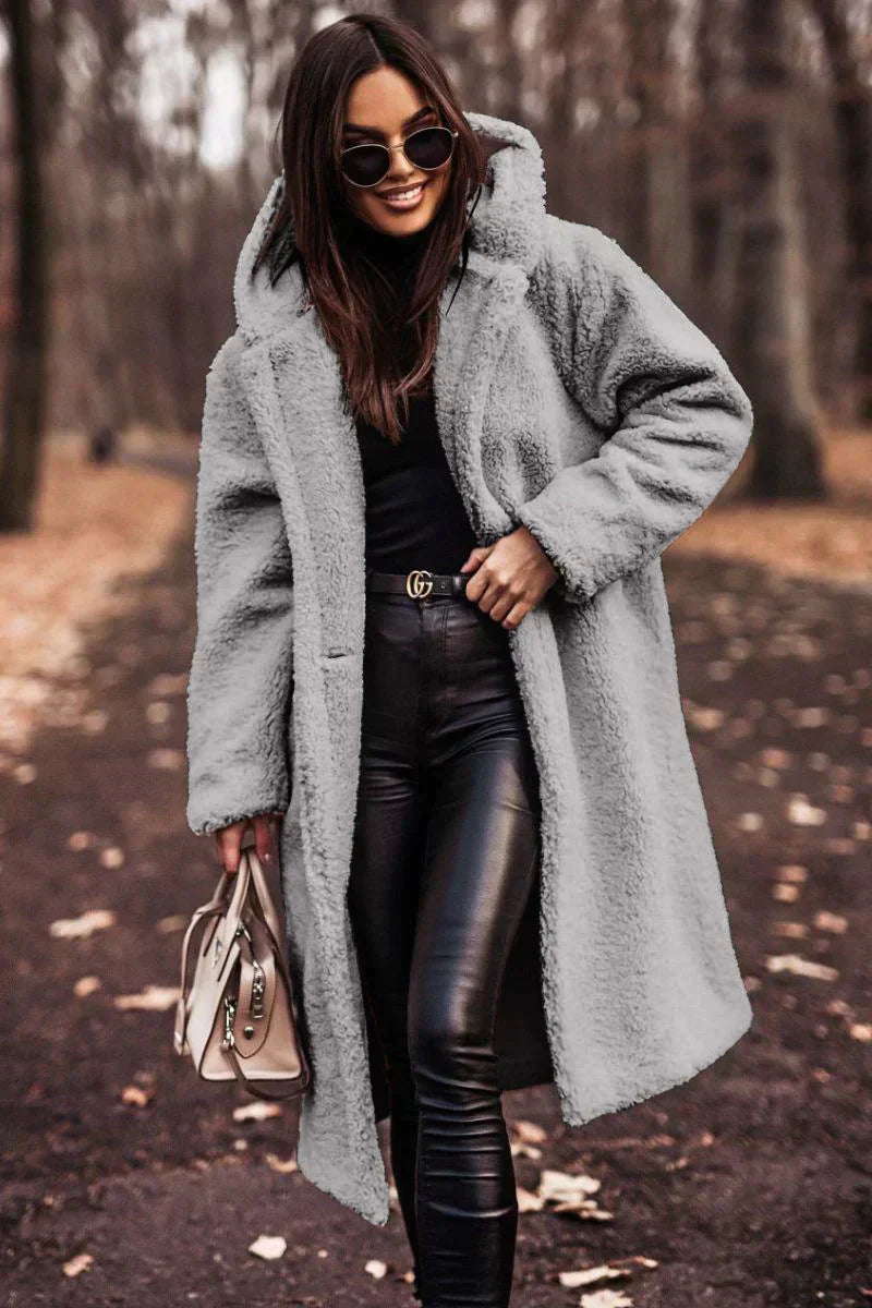 Veste longue pour femmes