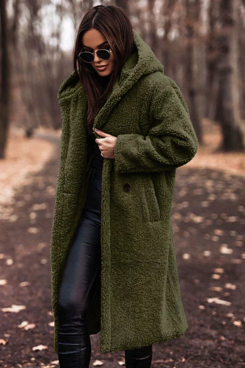 Veste longue pour femmes