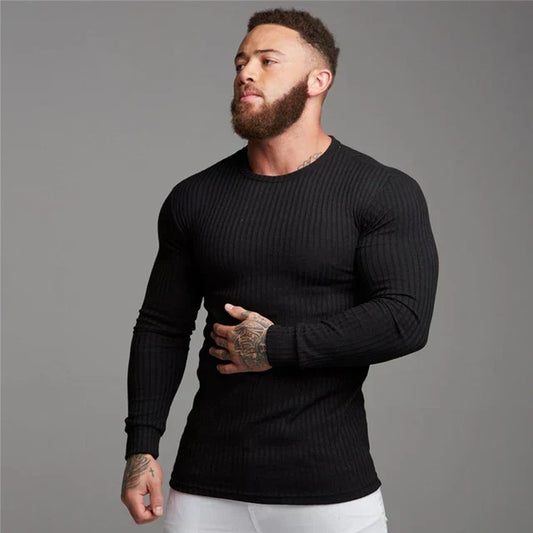 Lars | Chemise slim à manches longues