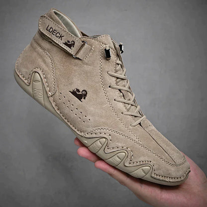 Decks | Chaussures pour pieds nus en cuir véritable ultra-confortable et antidérapant (Unisexe)