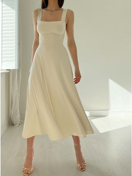 Mini-robe d'été ajustée