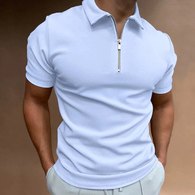 Eden Gents Polo | Casual Polo zippé pour hommes