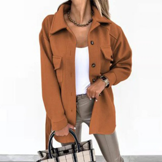 Noami | Manteau d'été pour femmes avec boutons, col et poches