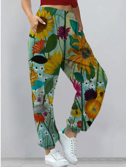 pantalon imprimé chic et élégant