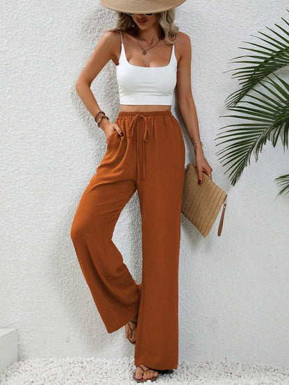Blair - Pantalon en Coton de Haute Qualité pour Femmes