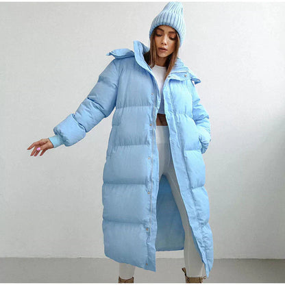 - veste d'hiver longue matelassée