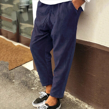 Nave | Pantalon décontracté en velours pour hommes