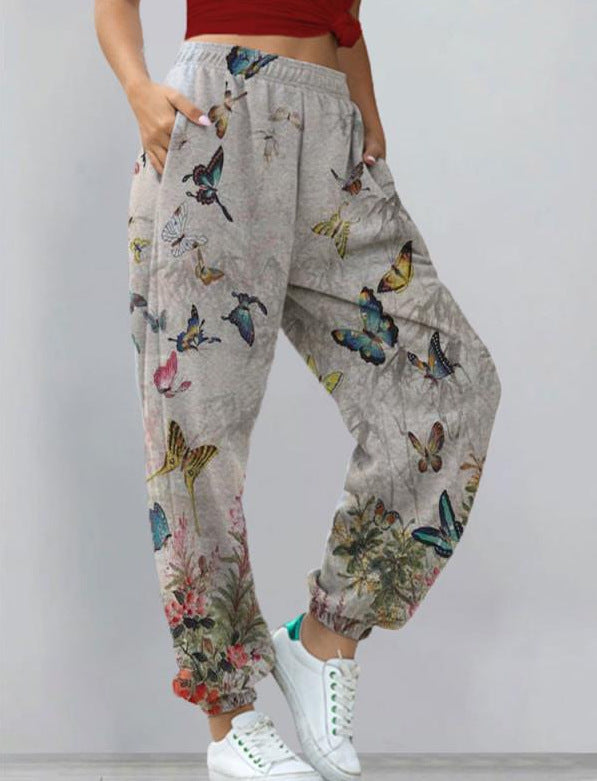 pantalon imprimé chic et élégant
