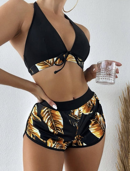 Sexy swimwear ladies bikini set