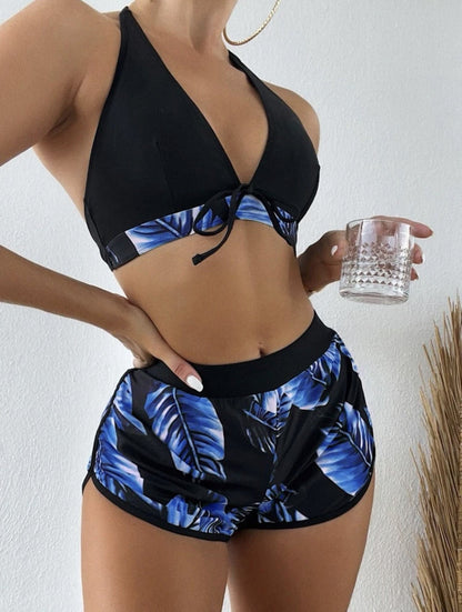 Sexy swimwear ladies bikini set