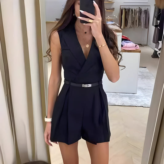Fernanda® | Combinaison sans manches en dentelle