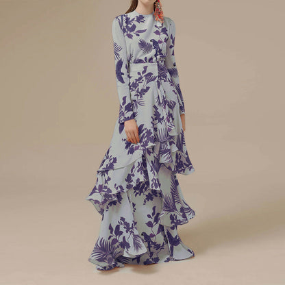 Fiona - Robe à la mode avec froufrous