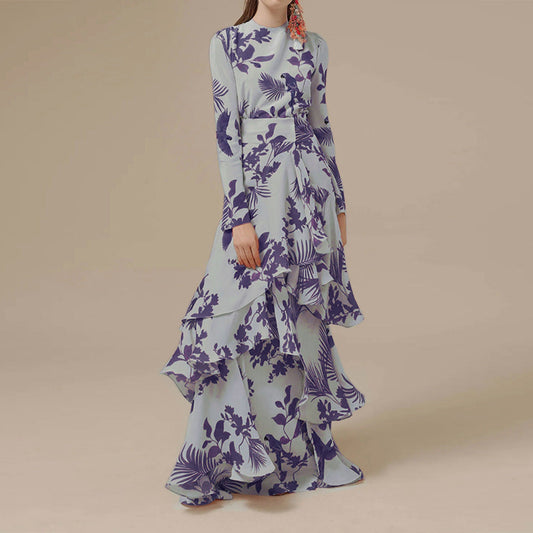 Fiona - Robe à la mode avec froufrous