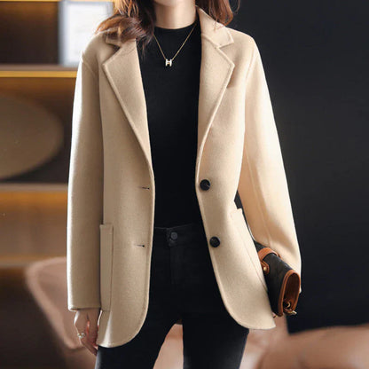 Tweedcharm - blazer épais pour femmes pour l'automne et l'hiver