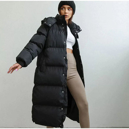 - veste d'hiver longue matelassée