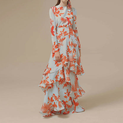 Fiona - Robe à la mode avec froufrous