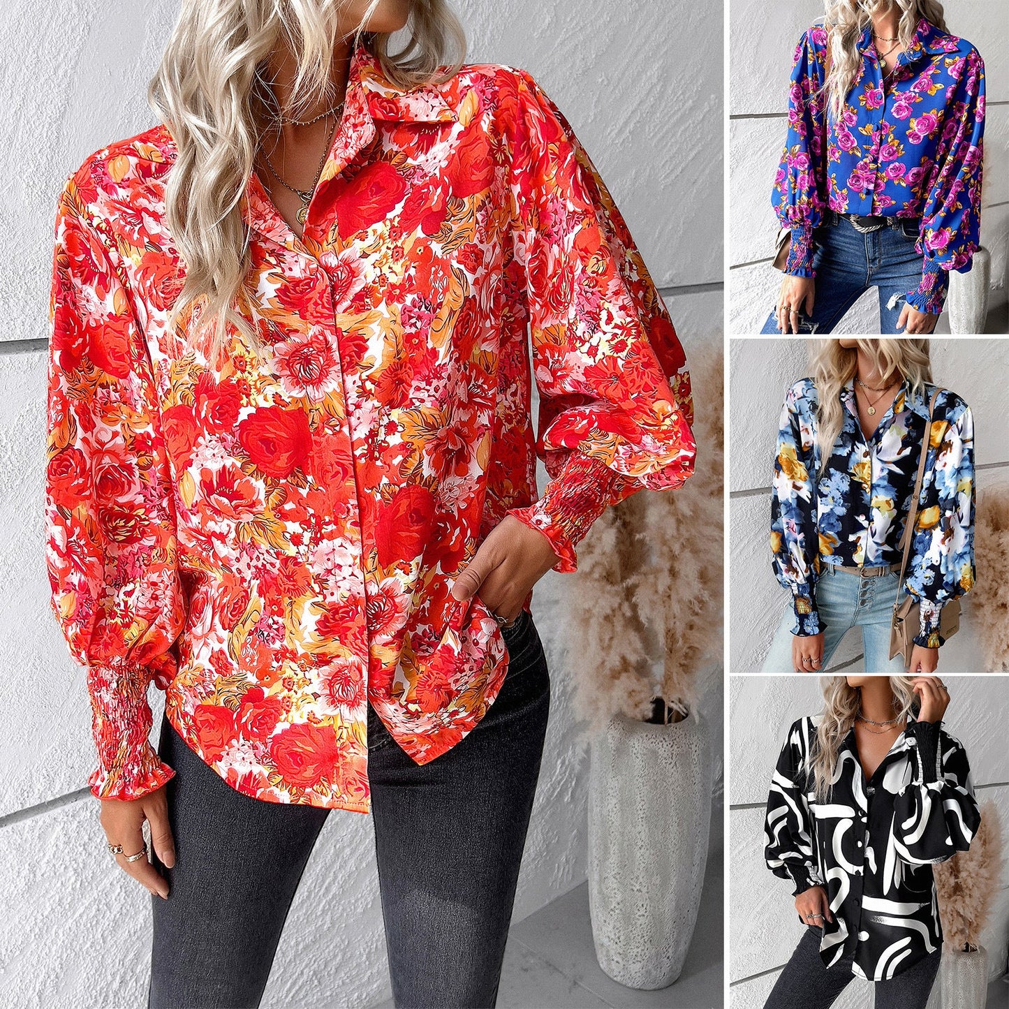 Lady | Blouses d'automne colorées