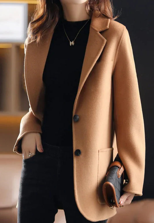 Tweedcharm - blazer épais pour femmes pour l'automne et l'hiver
