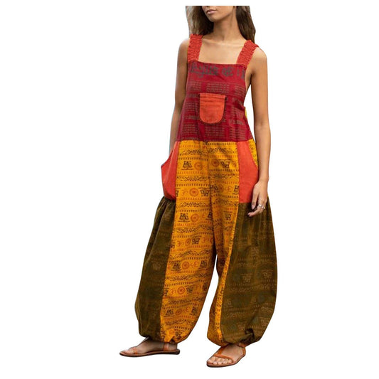 Loose Sling Bag Casual Jumpsuit (combinaison décontractée avec sac à bandoulière)