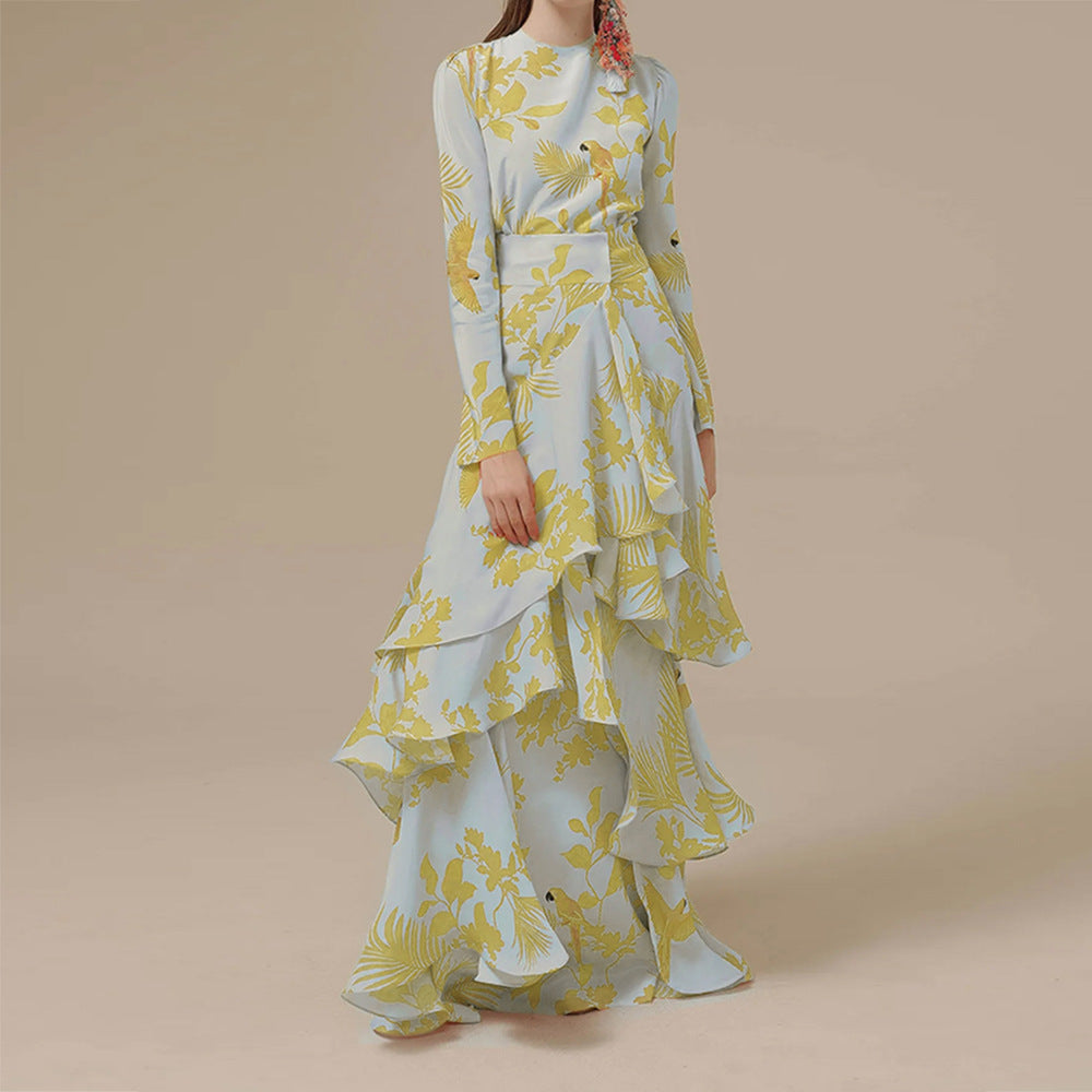 Fiona - Robe à la mode avec froufrous