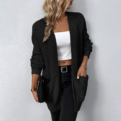 Guiah | Gilet sweat tricoté classique pour femmes