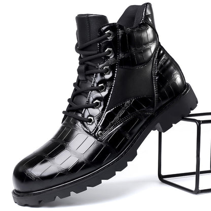 Nyvora™ | Bottes élégantes avec finition croco