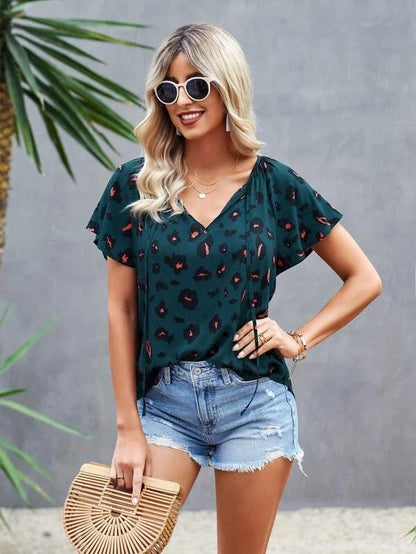 Joy | Blouse à fleurs Boho Chic Trendy Summer Style