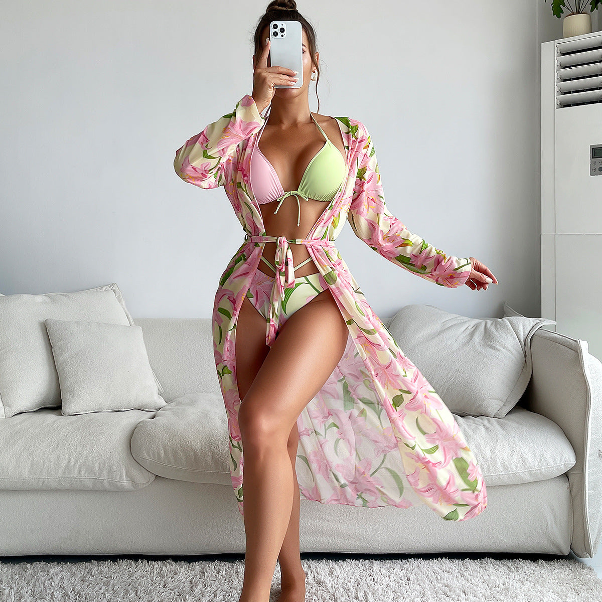 Bikini raffiné et rayonnant