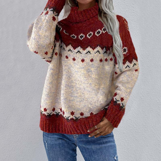 Xyla Sweater | Pull tricoté vintage
