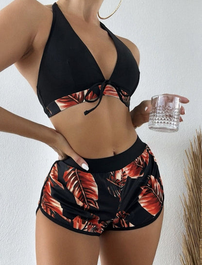 Sexy swimwear ladies bikini set