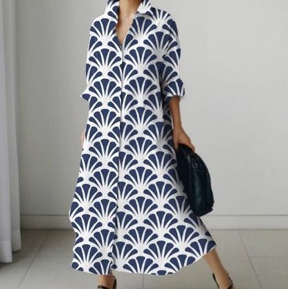 Lucille - Robe imprimée pour femme
