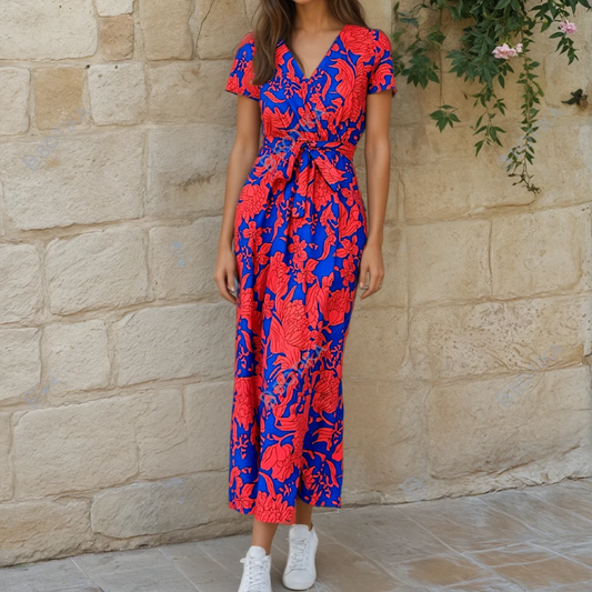 Robe colorée Légère et élégante