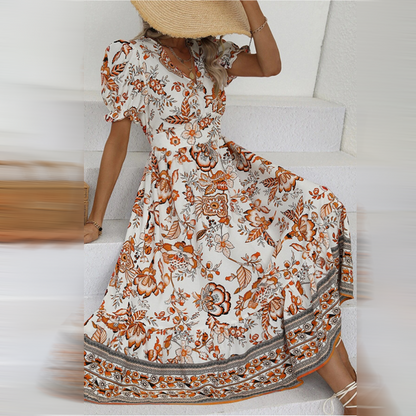 Julia - Robe à fleurs élégante