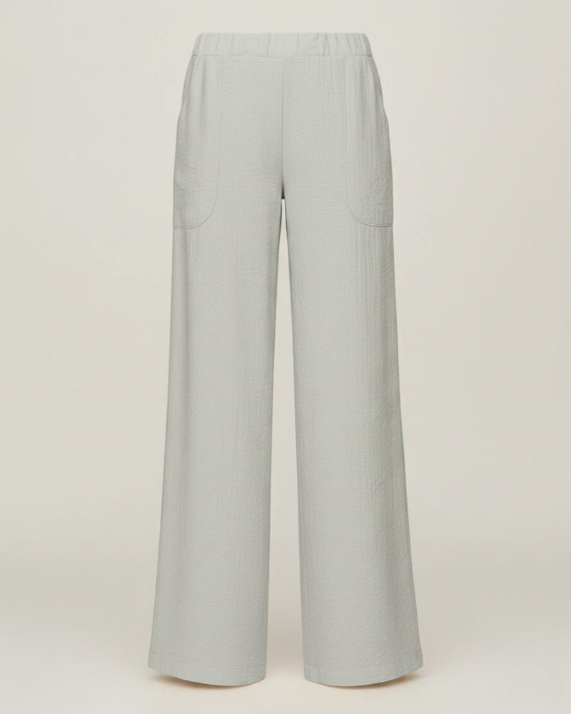 Pantalon Taille Haute Femme | Pantalon Uni Élégant et Confortable